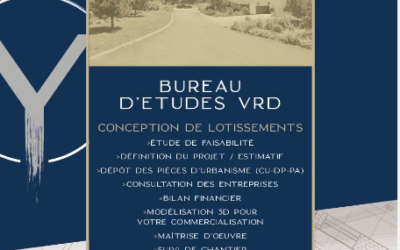 BUREAU D’ETUDES VRD-PERMIS D’AMENAGER-PERMIS VALANT DIVISION