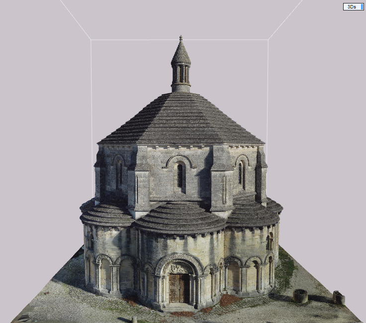 Numérisation d’une église par scanner 3D & Drone (photogrammétrie)